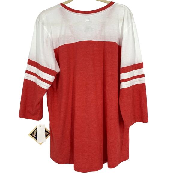 Boston Red Sox Genuine Merchandise MLB Baseball Tee Red Women's Size XXL NWT - Picture 2 of 6